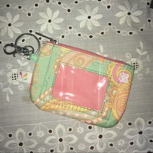 Paisley Pastel Colored Wallet Pouch. Barely Used!!